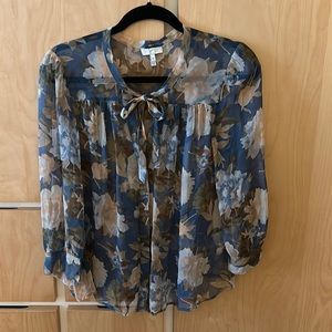 Vintage Sheer Pussybow Blouse. Reposhing - bought last spring Excellent Pre Used